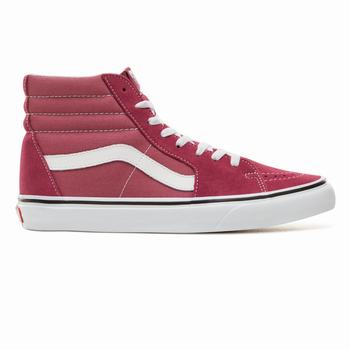 Damske Kotnikove Tenisky Vans Color Theory Sk8-Hi (Unisex) Ruzove/Biele VA75DPRUJ